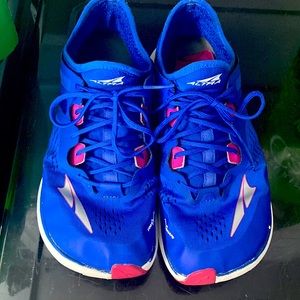 Royal blue altra shoes